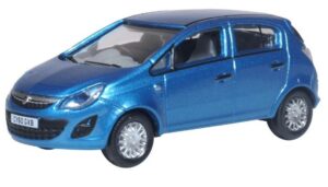 OXFORD DIECAST 76VC005 VAUXHALL CORSA ORIENTAL BLUE - OO Gauge