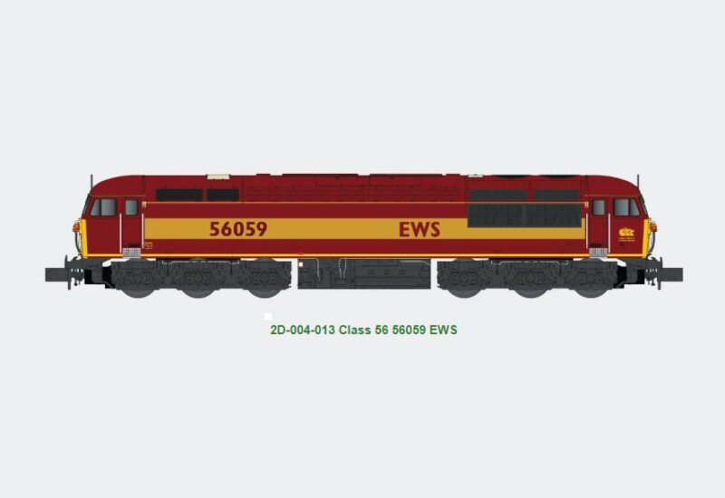 Dapol - 2D-004-013 - Class 56 - 56059 - N Gauge - DCC Ready | EWS Livery