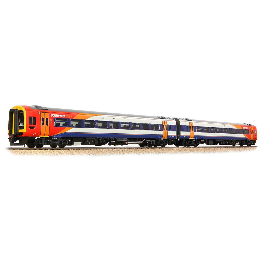 Branchline 31-495 Class 158 2-Car DMU 158884 South West Trains OO Gauge
