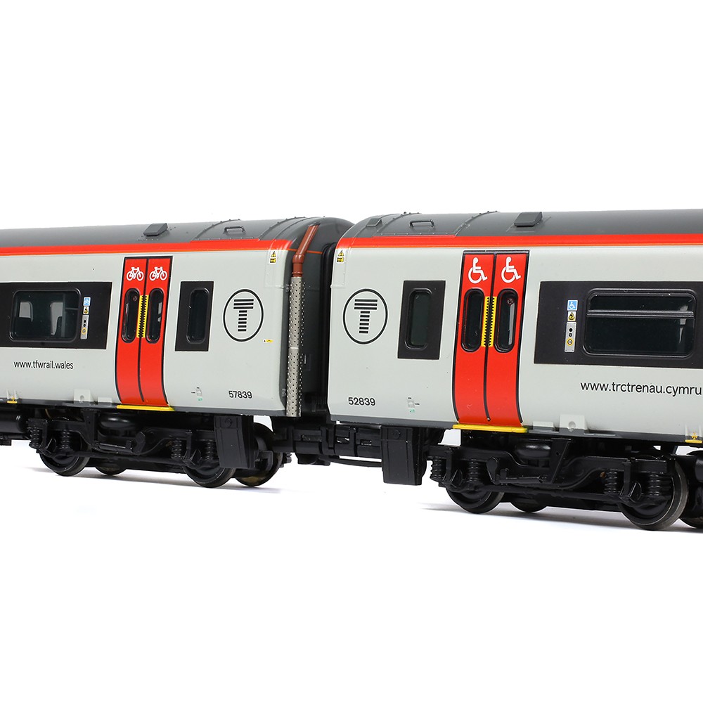 Branchline 31-497 Class 158 2-Car DMU 158839 Transport for Wales OO Gauge