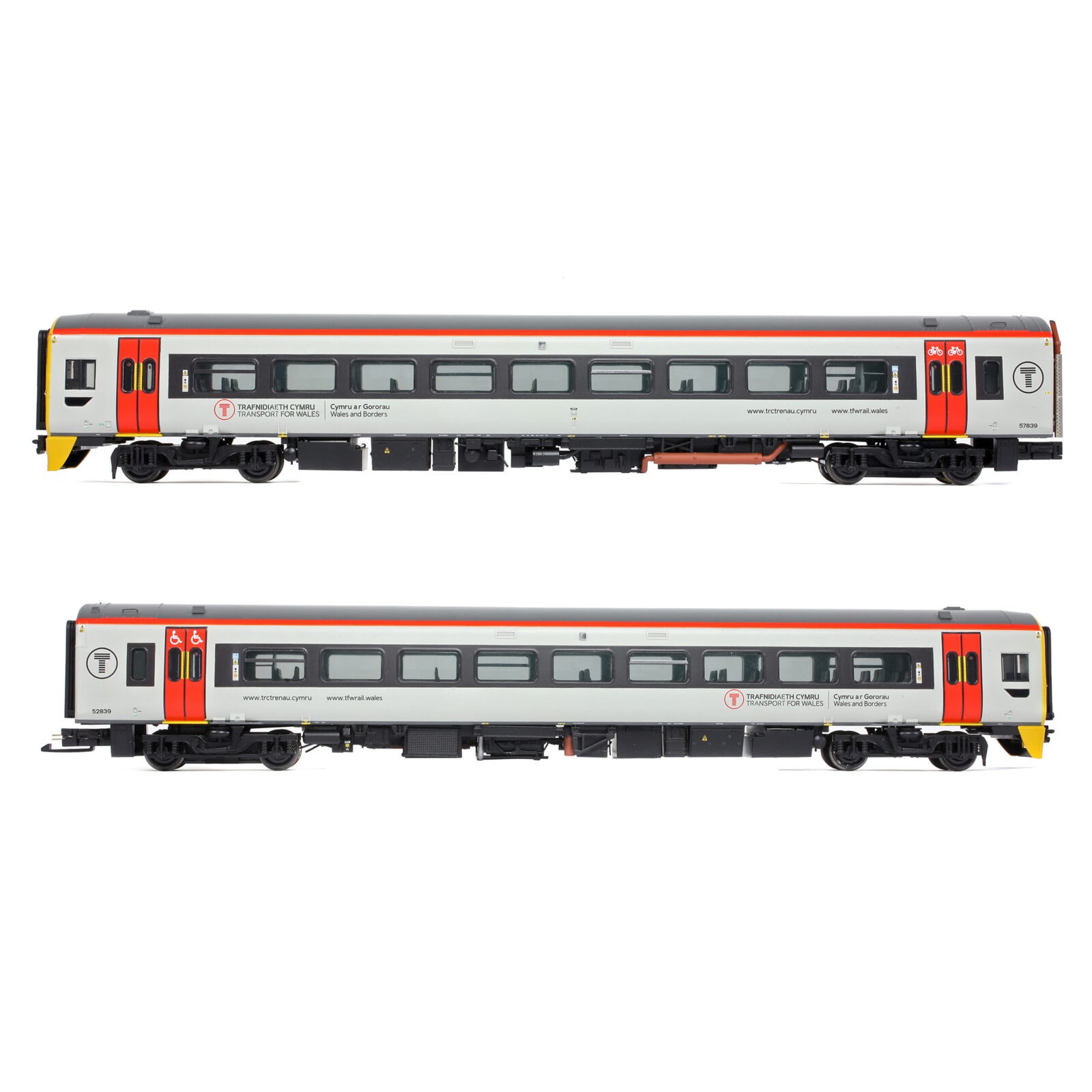Branchline 31-497 Class 158 2-Car DMU 158839 Transport for Wales OO Gauge