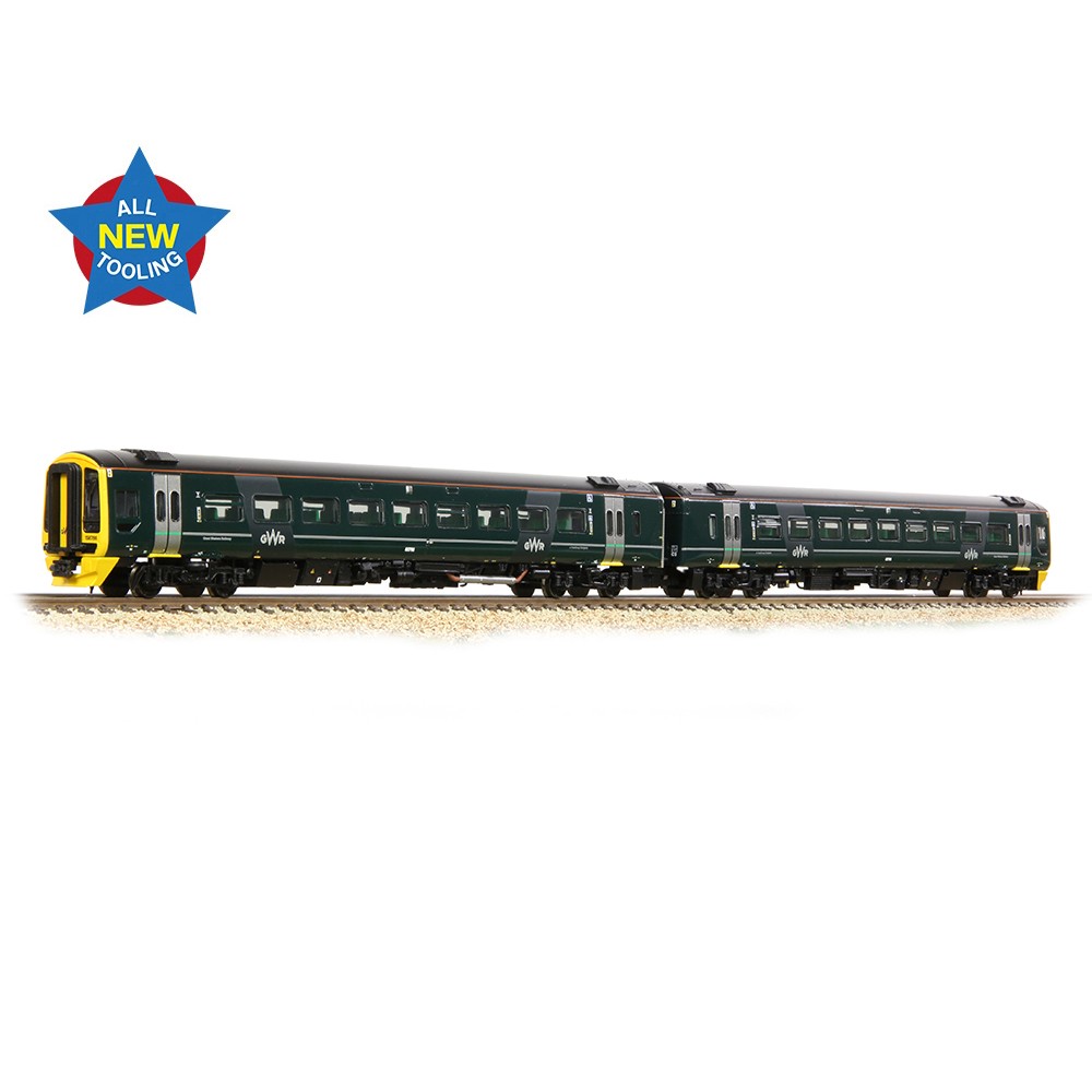 Graham Farish 371-857 Class 158 2-Car DMU 158766 GWR Green (FirstGroup) N Gauge