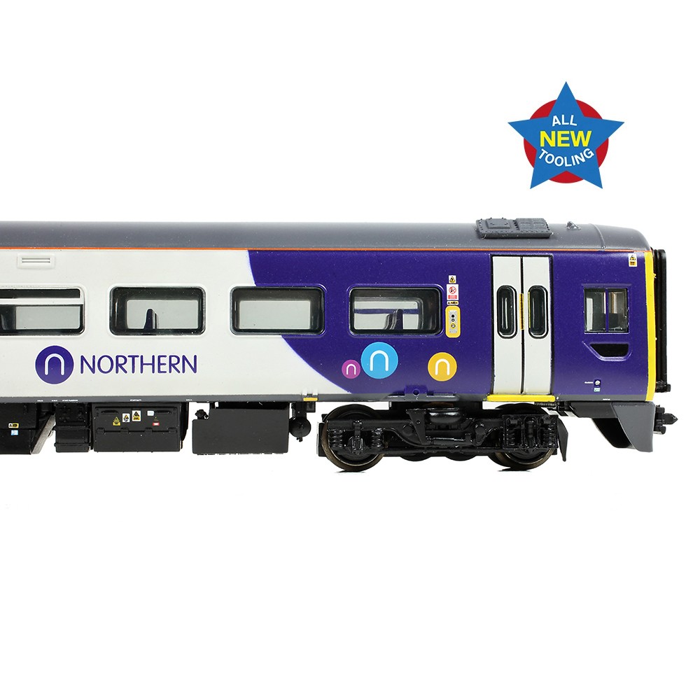 Graham Farish 371-858 Class 158 2-Car DMU 158844 Northern N Gauge