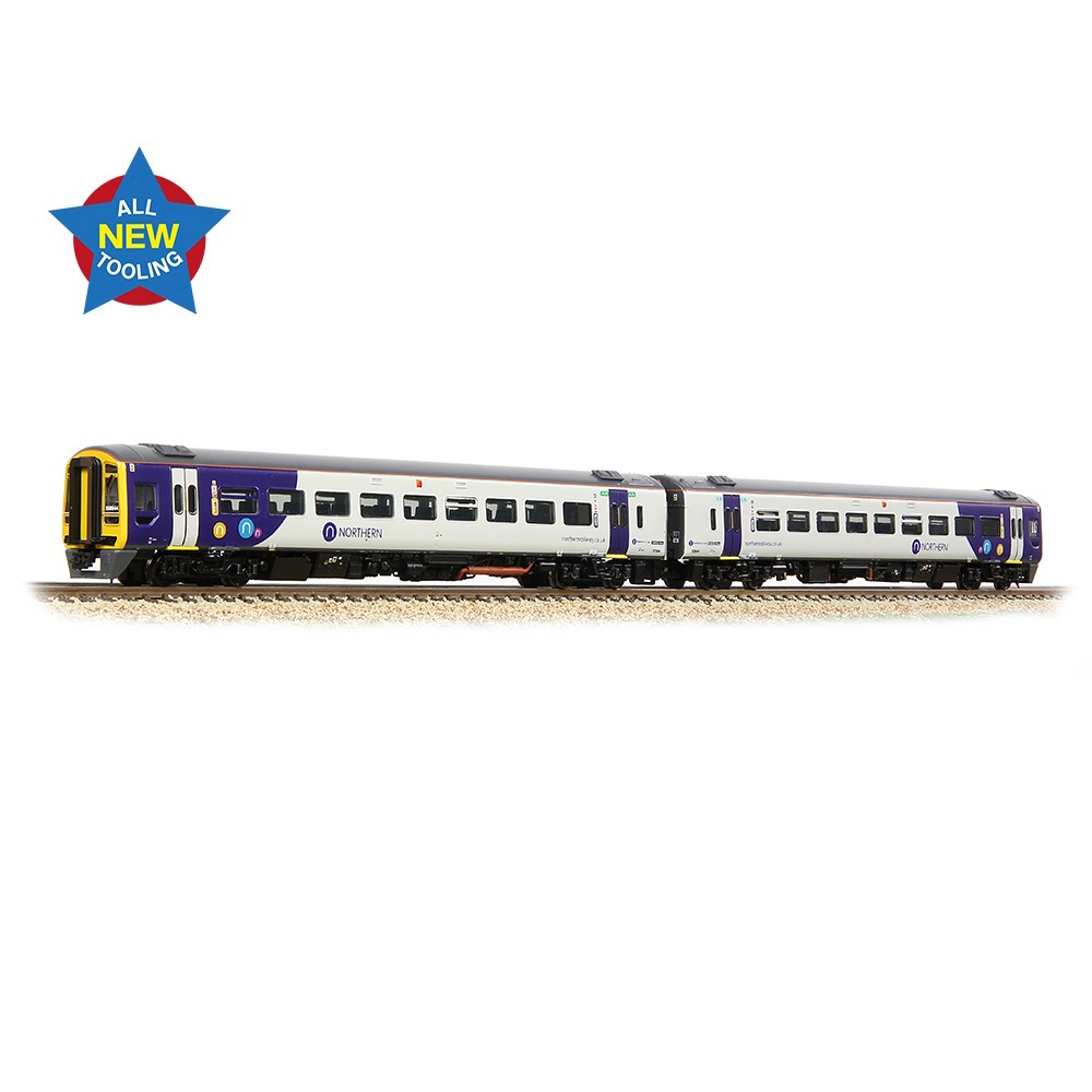 Graham Farish 371-858 Class 158 2-Car DMU 158844 Northern N Gauge