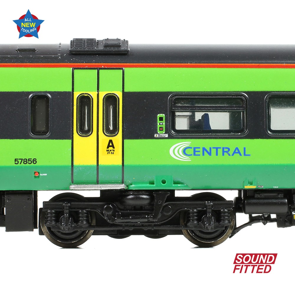 Graham Farish 371-862SF Class 158 2-Car DMU 158856 Central Trains N Gauge