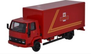 OXFORD DIECAST 76FCG004 FORD CARGO BOX VAN ROYAL MAIL - OO Gauge