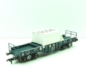 Revolution Trains - RT-FNAD-402 - FNA-D nuclear flask carrier – wagon number 11 70 9229 005-7  in OO / 4mm Gauge