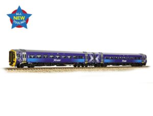 Graham Farish 371-851 Class 158 2-Car DMU 158711 ScotRail Saltire N Gauge DCC READY