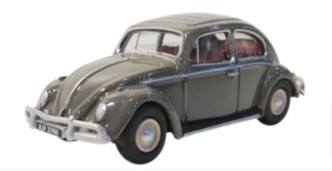 OXFORD DIECAST 76VWB004 VW Beetle Anthracite OO Gauge