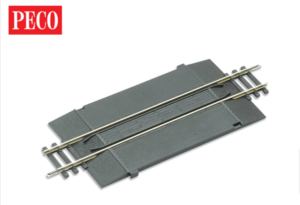 Peco ST-264 Straight Addon Track Unit for level crossing  OO Gauge