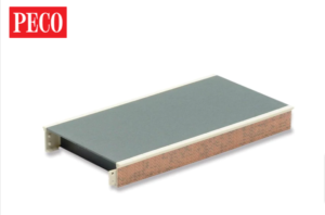 Peco ST-290 Platform System, Straight Unit, brick type OO Gauge