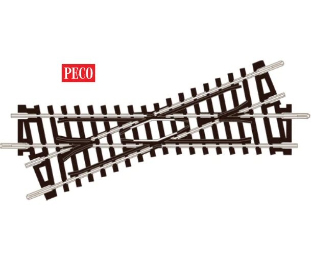 Peco ST-50 Crossing Short, Right Hand N Gauge