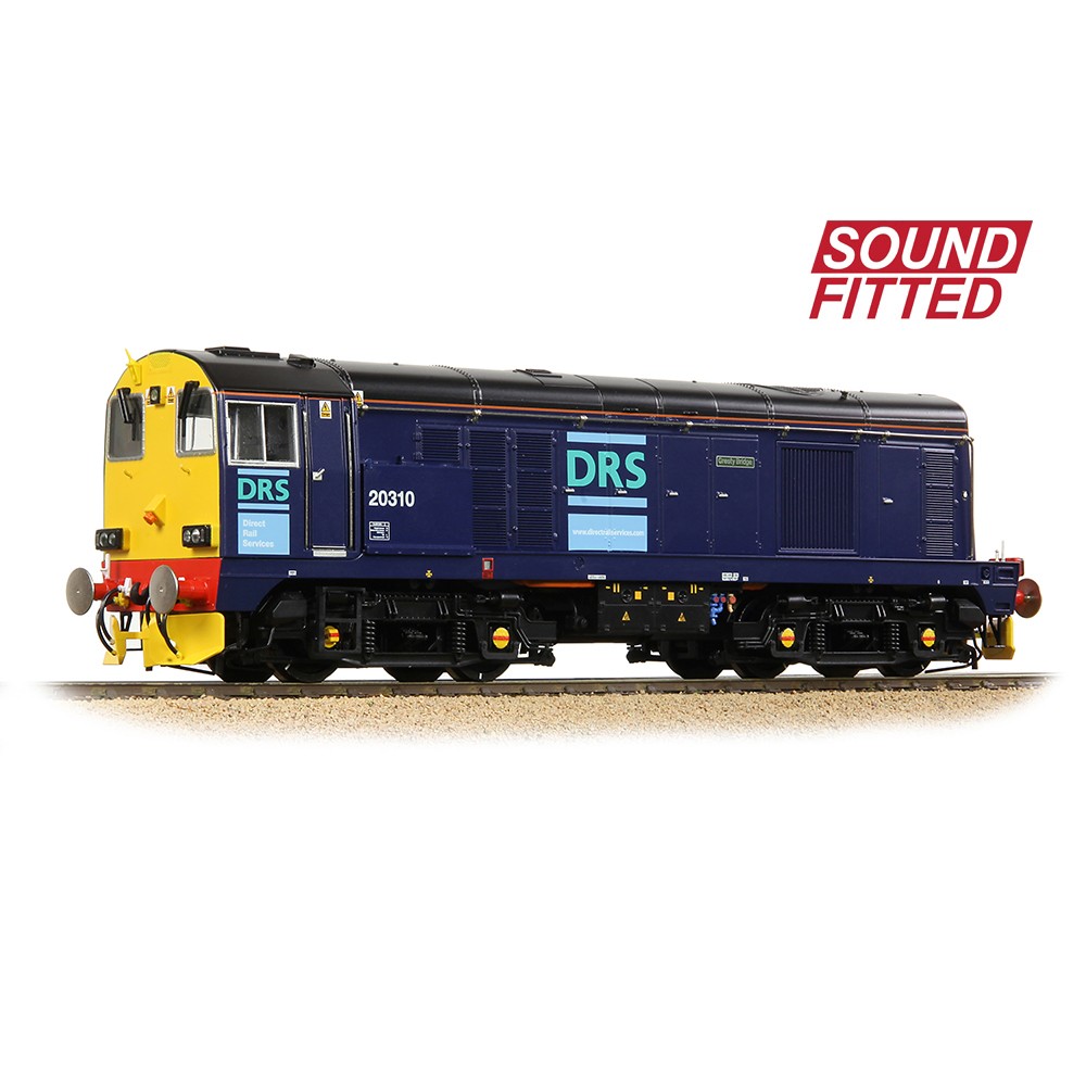 Bachmann 35-125ASF - Class 20/3 20310 'Gresty Bridge' DRS Blue - OO Gauge