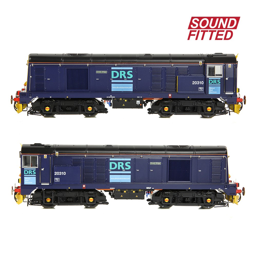 Bachmann 35-125ASF - Class 20/3 20310 'Gresty Bridge' DRS Blue - OO Gauge