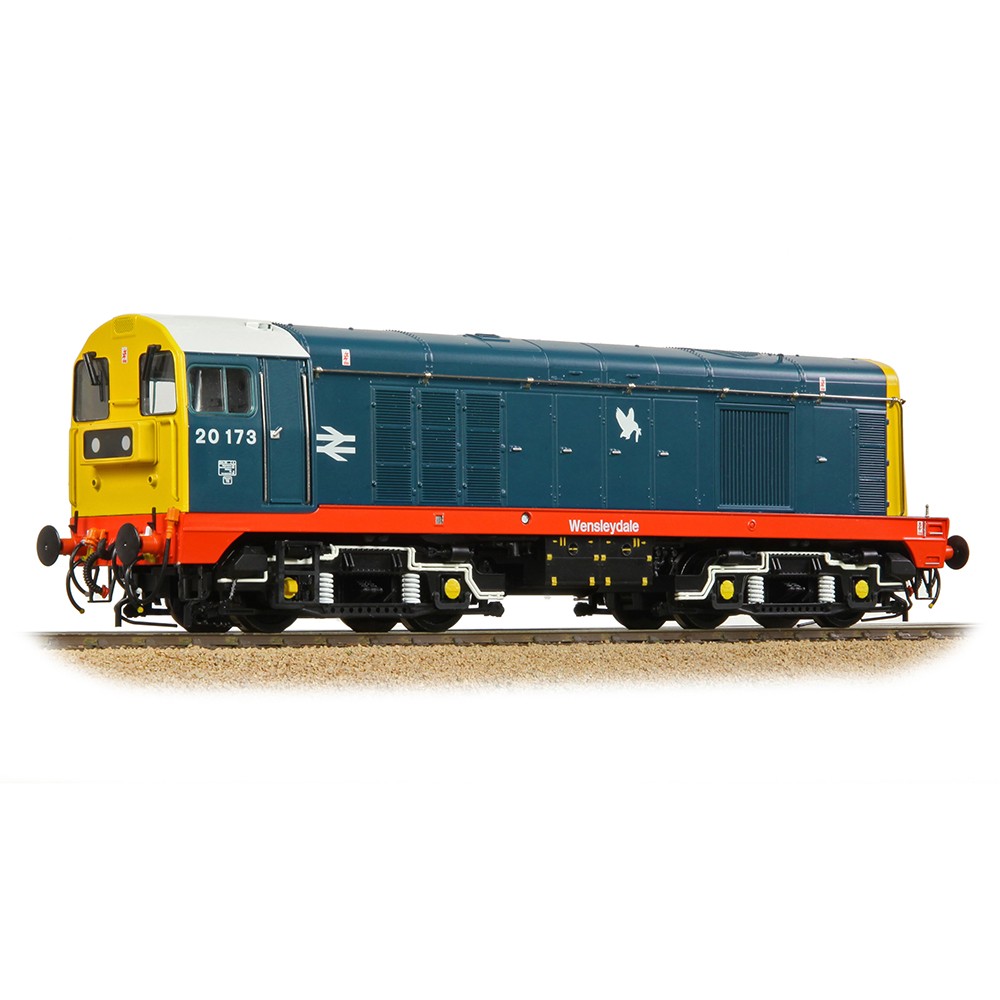 Bachmann 35-358 - Class 20/0 Headcode Box 20173 'Wensleydale' BR Blue (Red Solebar) - OO Gauge