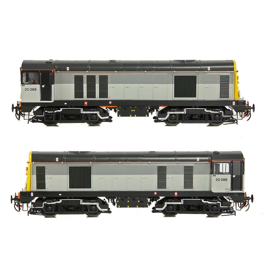 Bachmann 35-361 - Class 20/0 Disc Headcode 20088 BR Railfreight Sector Unbranded - OO Gauge - Image 6
