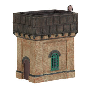 Scenecraft 42-0003G - Brick Base Water Tower Green - N Gauge
