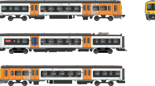 Dapol 4D-323-005S Class 323 323241 West Midlands Trains DCC Sound Fitted - OO Gauge