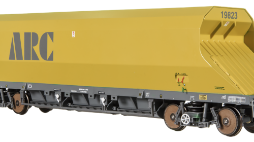 Dapol 4F-081-101 P & D JHA (middle hopper) ARC Olive & Grey 19823 - OO Gauge