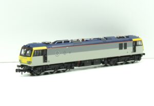 Revolution Trains N920XX Class 92 (un-numbered) in Railfreight Grey Livery N Gauge