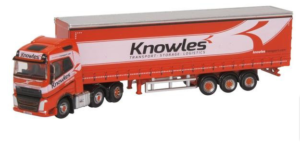 Volvo FH Curtainside Knowles Oxford Diecast NVOL Gaugemaster