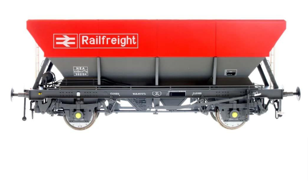 Dapol 7F-047-001 HEA COAL HOPPER RAILFREIGHT RED/GREY 360104 O Gauge ...