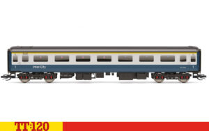 Hornby TT4018 BR, Mk2F First Open, M3374 - Era 7 - TT Gauge