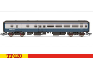 Hornby TT4016 BR Intercity, Mk2E Brake Standard Open, 9502 - Era 8 - TT Gauge (Copy)