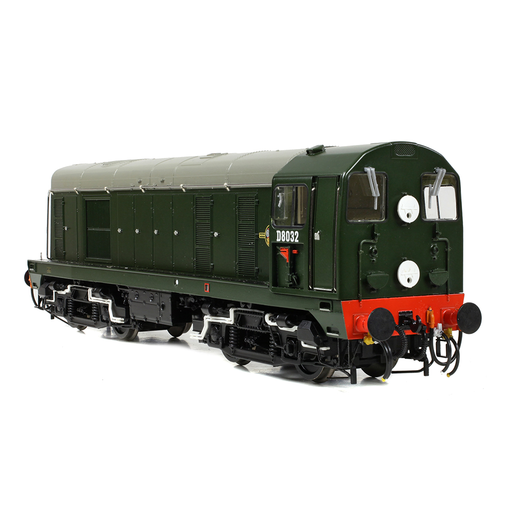 Bachmann Branchline 35-352 Class 20/0 Disc Headcode & Tablet Catcher D8032 BR Green (Late Crest) - OO Gauge - Image 4