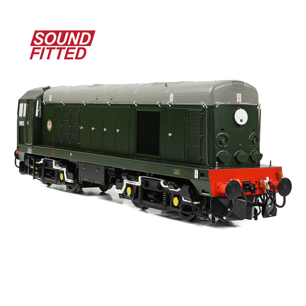Bachmann Branchline 35-352ASF Class 20/0 Disc Headcode & Tablet Catcher D8102 BR Green (Roundel) - OO Gauge