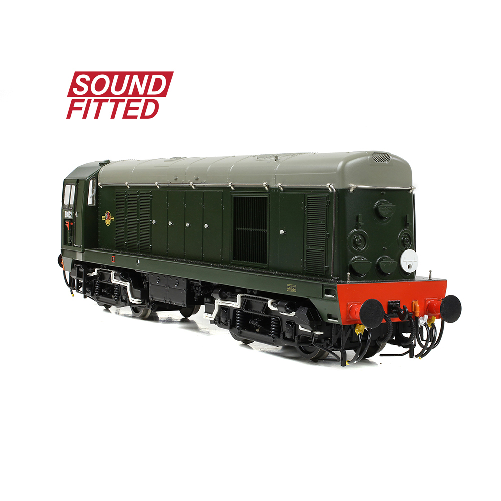 Bachmann Branchline 35-352SF Class 20/0 Disc Headcode & Tablet Catcher D8032 BR Green (Late Crest) - OO Gauge