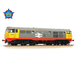 Bachmann Branchline 35-821 Class 31/1 Refurbished 31180 BR Railfreight (Red Stripe) - OO Gauge
