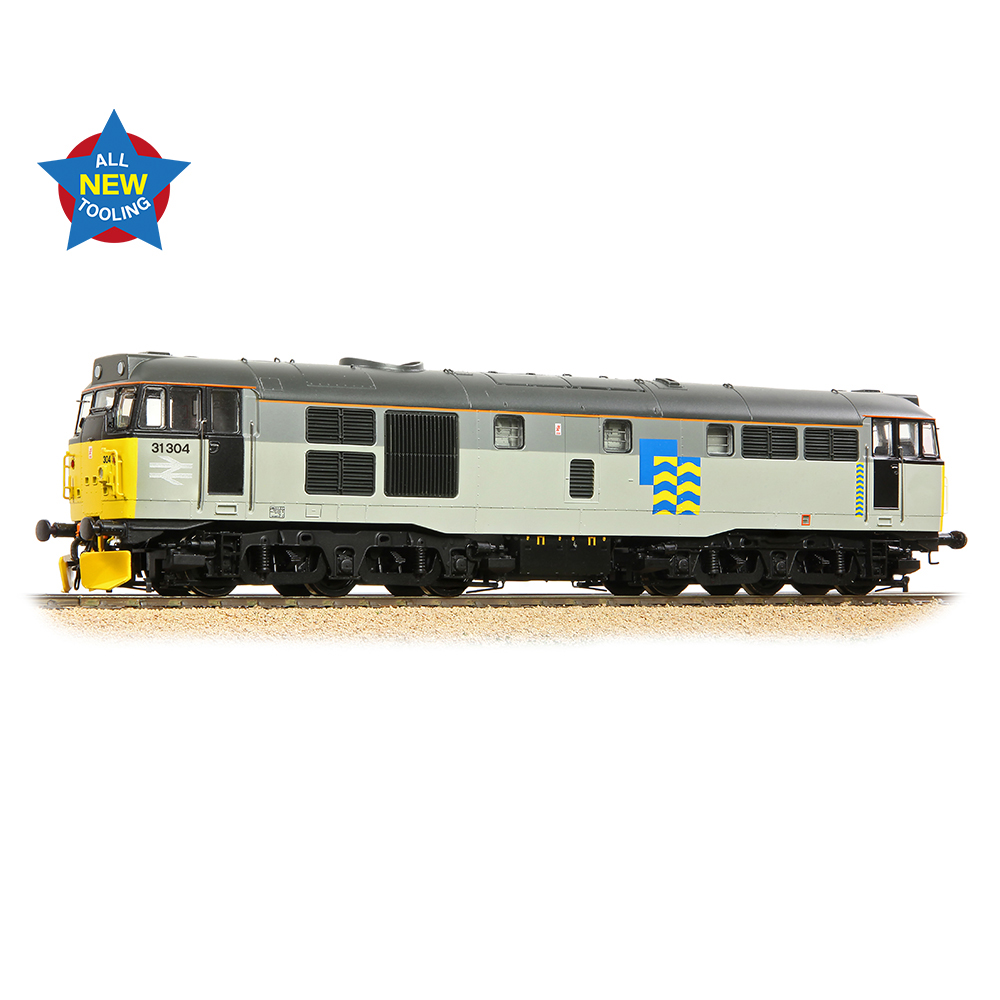 Bachmann Branchline 35-823A Class 31/1 Refurbished 31304 BR Railfreight Petroleum Sector - OO Gauge