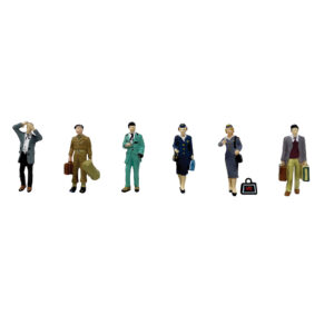 Scenecraft 36-443 Post-War Era Figures Set C - OO Gauge