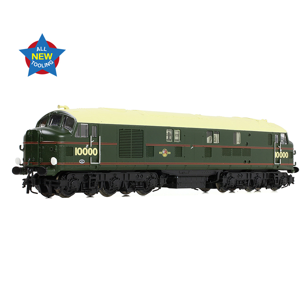 Graham Farish 372-916 LMS 10000 BR Lined Green (Late Crest) - N Gauge