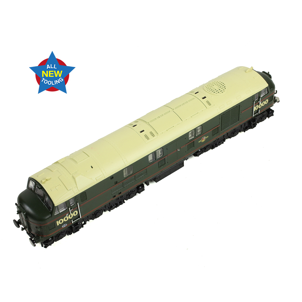 Graham Farish 372-916 LMS 10000 BR Lined Green (Late Crest) - N Gauge