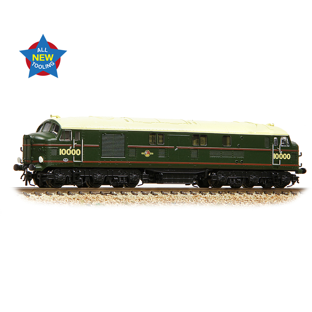 Graham Farish 372-916 LMS 10000 BR Lined Green (Late Crest) - N Gauge