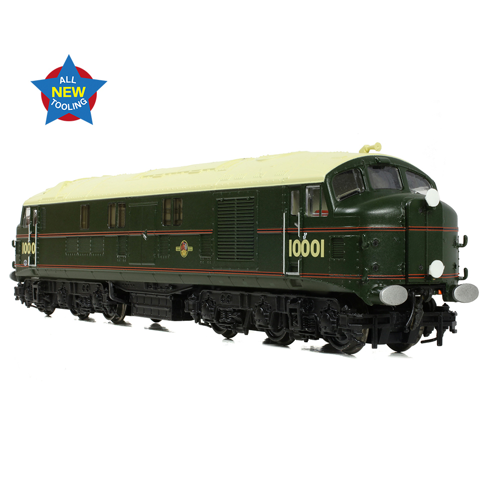 Graham Farish 372-917 LMS 10001 BR Lined Green (Late Crest) - N Gauge
