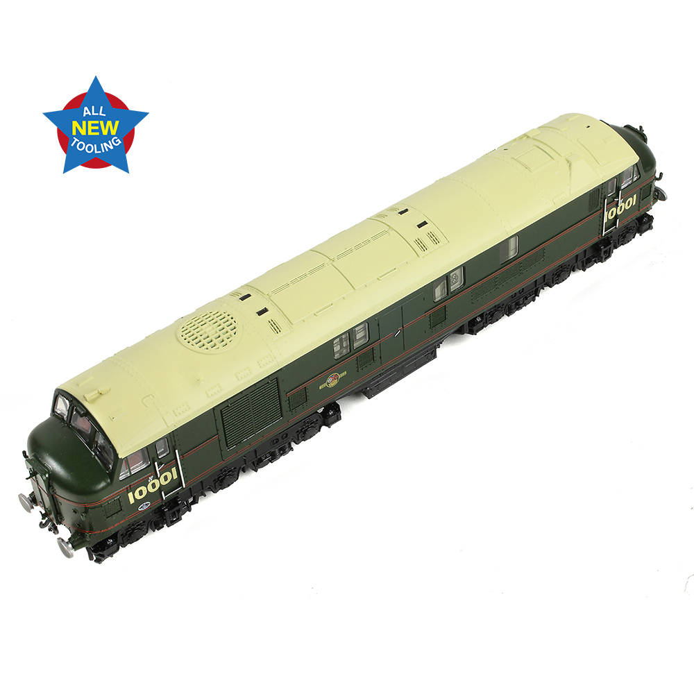 Graham Farish 372-917 LMS 10001 BR Lined Green (Late Crest) - N Gauge