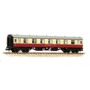 Graham Farish 374-807A BR Mk1 RFO Restaurant First Open BR Crimson & Cream - N Gauge
