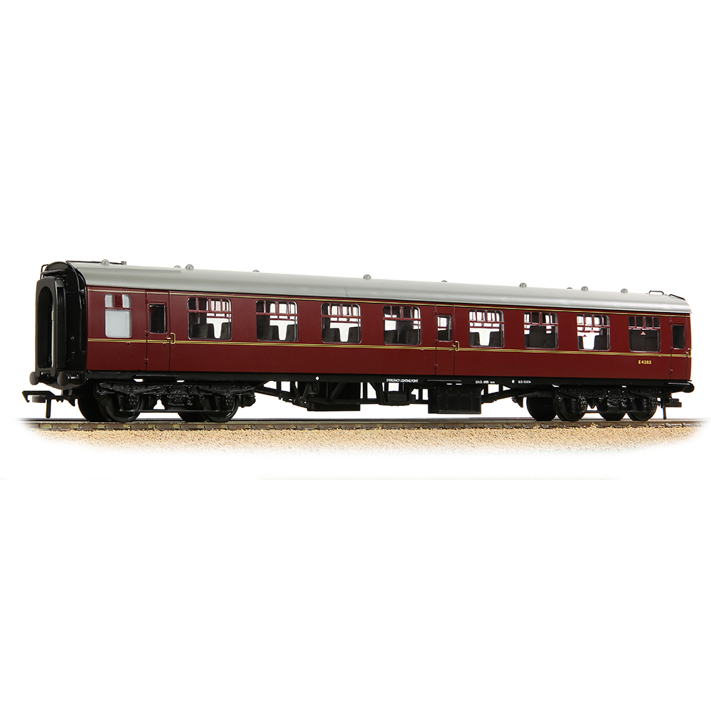 Bachmann Branchline 39-060A BR Mk1 TSO Tourist Second Open BR Maroon - OO Gauge