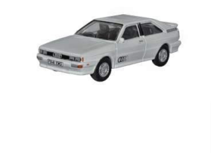 OXFORD DIECAST 76AQ002 AUDI QUATTRO ALPINE WHITE OO Gauge