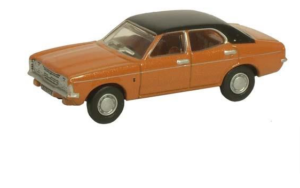 OXFORD DIECAST 76COR3001, FORD CORTINA MKIII GXL GOLD (LIFE ON MARS), OO Gauge
