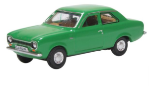 OXFORD DIECAST 76FE001 FORD ESCORT MKI MODENA GREEN  OO Gauge