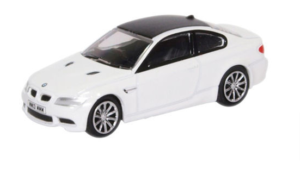 OXFORD DIECAST 76M3001 BMW M3 COUPE E92 MINERAL WHITE OO Gauge