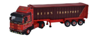 OXFORD DIECAST 76S143002 SCANIA 113 TIPPER REIDS OF MINISHANT OO Gauge
