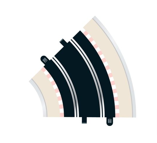 C Radius Curve ° x