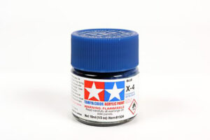 Tamiya 81504 Acrylic Mini X-4 Blue