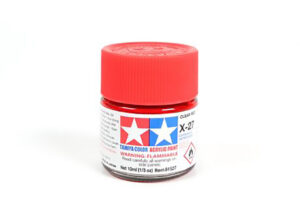 Tamiya 81527 Acrylic Mini X-27 Clear Red