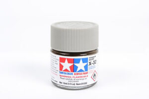 Tamiya 81532 Acrylic Mini X-32 Titan Silver